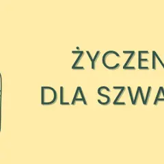 Rysunek butelki i napis "Życzenia dla szwagra" - idealne, fajne życzenia dla mężczyzny, który lubi dobre trunki.