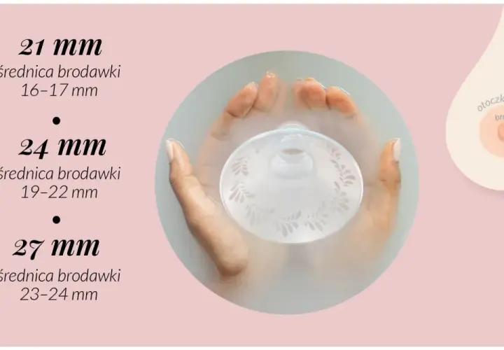 Wybór odpowiedniego rozmiaru lejka do laktacji to klucz do komfortowego karmienia. Rozmiary 21, 24 i 27 mm dopasowane do średnicy brodawki.