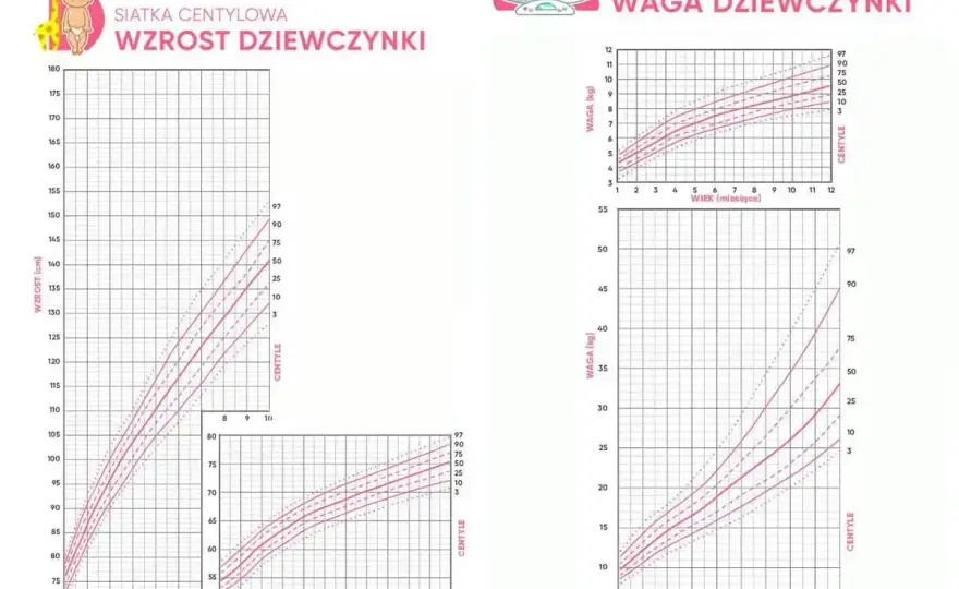 Siatki centylowe dziecka - jak czytać wynik i kiedy reagować?