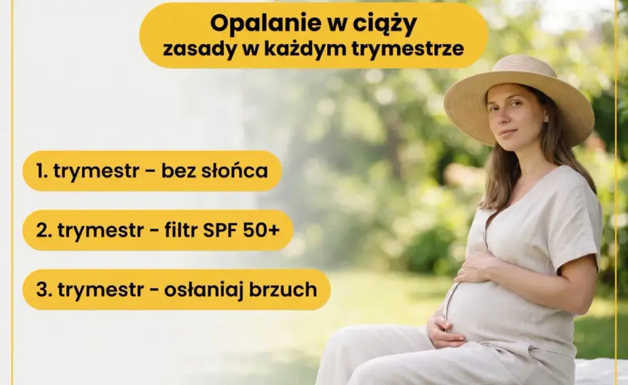 Opalanie w ciąży - jak korzystać ze słońca bez ryzyka?